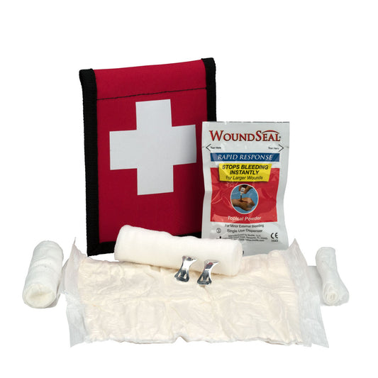 First Aid Only/Acme United Travel & Specialty Kits Climbers Bloodstopper W/Woundseal Ft Fabrc Pouch -7165