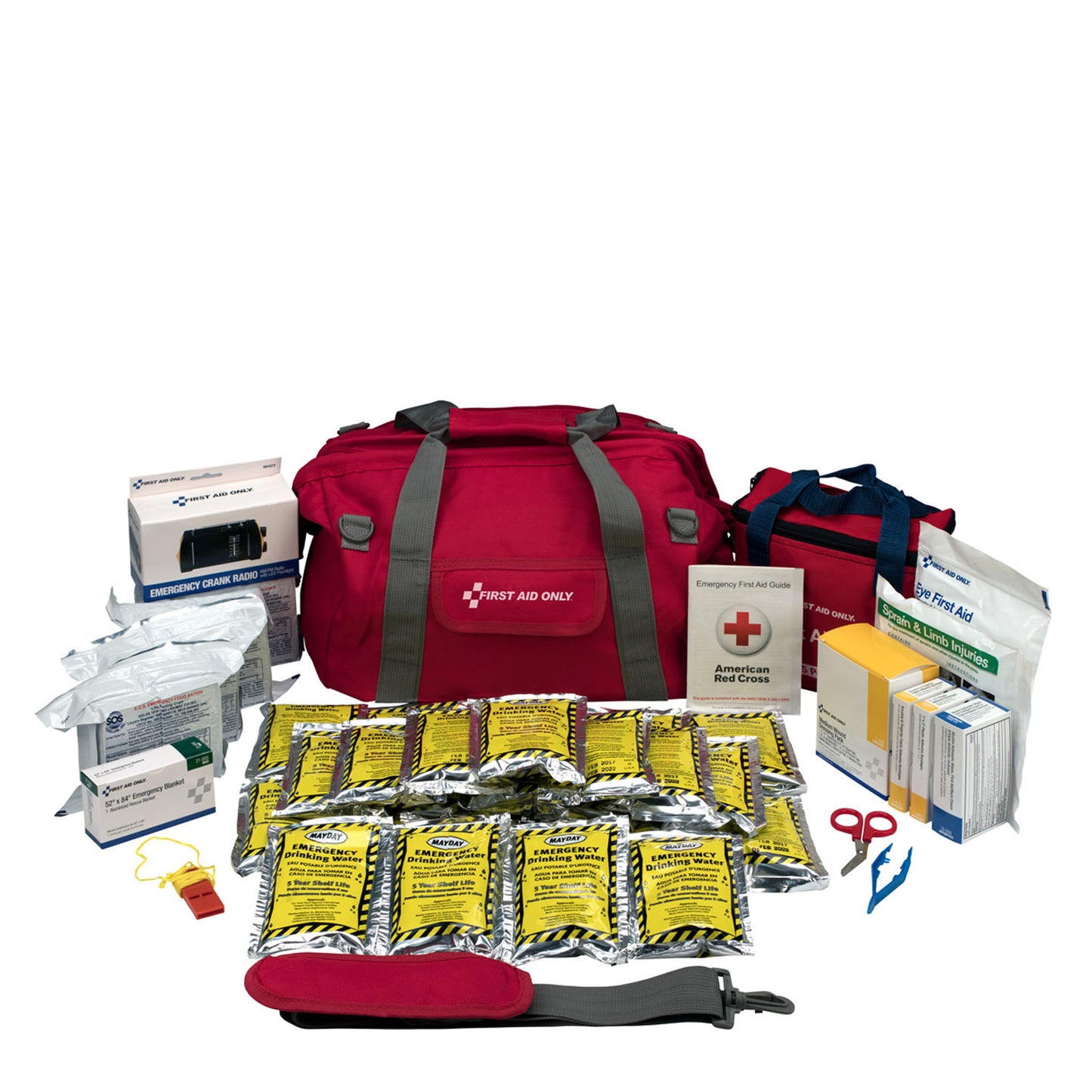 First Aid Only/Acme United Personal Emergency Preparedness Kits Emergency Preparedness 24Person Lg Fabric Bg -90489