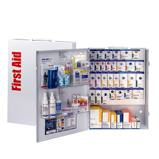 First Aid Only/Acme United Travel & Specialty Kits Cabinet Smrt Cmplince Gen Busifrst Aid Xl Metl W/O Med -90829