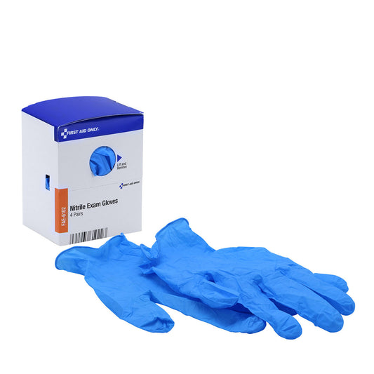 First Aid Only/Acme United Refill Items For Kits Refill Sc Nitrile Gloves 8/Bx -FAE-6102