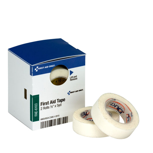 First Aid Only/Acme United Refill Items For Kits Refill Sc 1/2Inx5Yd First Aidtape 2/Bx -FAE-6103