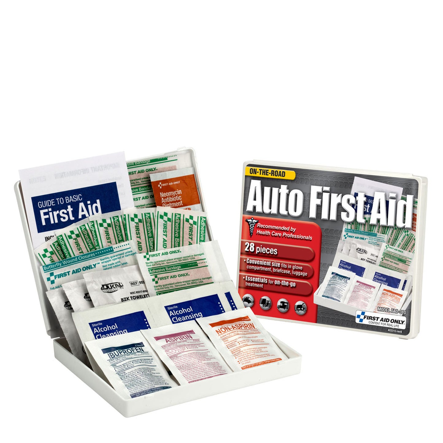 First Aid Only/Acme United Consumer Kits - Auto Consumer Auto Kt 28Pieceplastic Cs -FAO-310