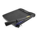 GUILLOTINE TRIMMER, PLASTIC, LIGHTWEIGHT, BLACK, 12", 20 SHEETS, SOLD AS EACH FIRST 10000455