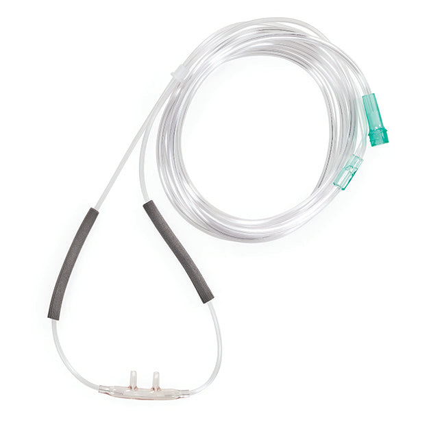 Airlife Cushion Nasal Cannula Cannula Cushion Nasal Adult14Ft Tubing 50/Cs -002600-14 - BriteSources