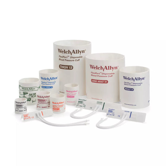 WELCH ALLYN TRIMLINE NEONATAL BP CUFFS. CUFF BP NEONATAL VINYL SZ5 TLSINGLE TUBE MALE LS 40/CS, CASE - BriteSources