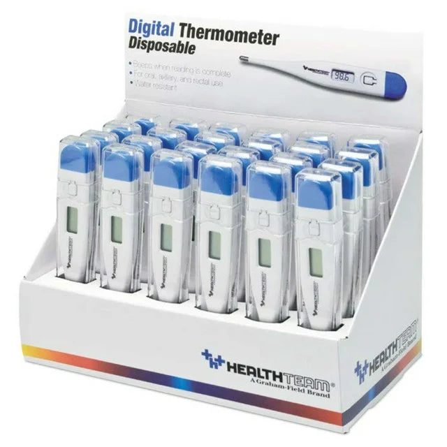GRAHAM FIELD DISPOSABLE THERMOMETER. , BOX - BriteSources