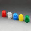 TEST TUBE CAP, 16MM, FLANGED PLUG, BLUE, 1000/BG, SOLD AS BAG GLOBE 10001076