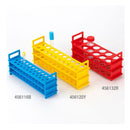 TEST TUBE STAND, 32MM MAX TUBE DIAMETER, 12 PLACES, 11" X 3.3" X 5", WHITE, SOLD AS EACH GLOBE 10001076