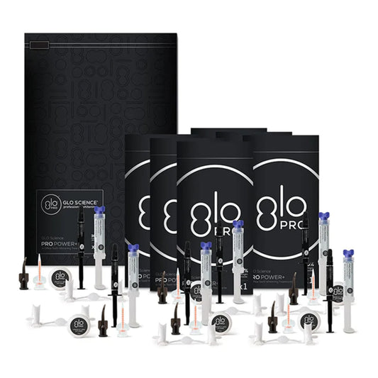 Glo Science Pro Power+ In-Office Teeth Whitening Treatment Kit In-Office Pro Power+Whitening 30 Hp 6 Kits/Bx -669124