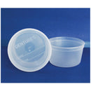 DENTURE CUP, WITH LID, GOLD, 25/SLV, 10 SLV/CS, SOLD AS CASE GMAX 10001061