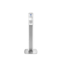 PURELL® MESSENGER™ ES8 FLOOR STAND, WHITE WITH SILVER PANEL , 1/CS, SOLD AS CASE GOJO 10000173