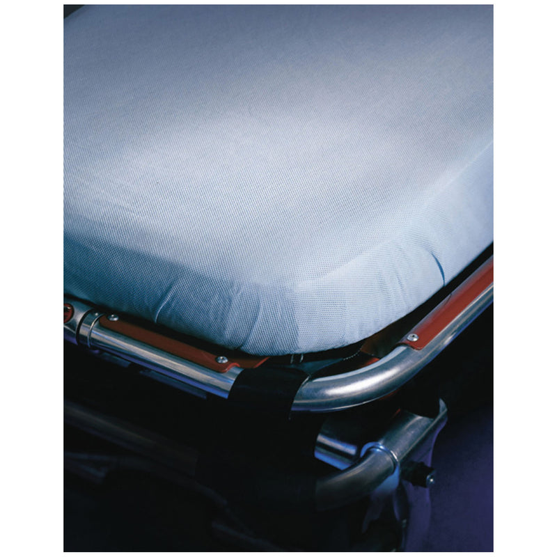 SNUGFIT® LARGE FITTED ER STRETCHER SHEET, BLUE, NON-WOVEN, 40" X 89", 25/CS, SOLD AS CASE GRAHAM 51