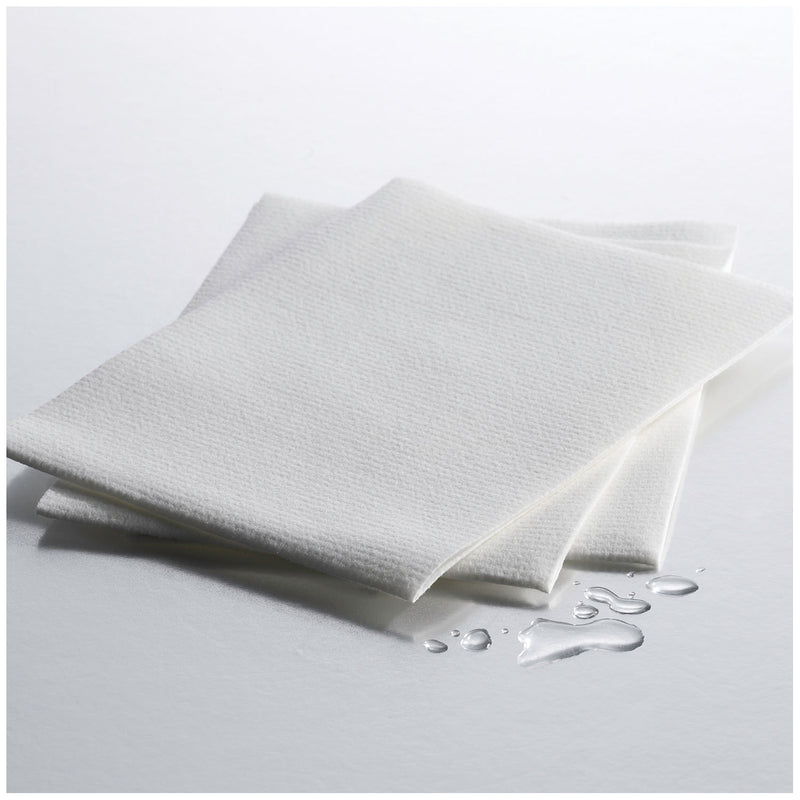 Graham Medical Airlaid Washcloths Washcloth Utility Disp 13X13.5Wht 50/Bg 16Bg/Cs -55086 - BriteSources