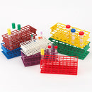 WIRELESS RACK, HALF-SIZE, 16MM MAX TUBE DIAMETER, 36 PLACES, 6 X 6 ARRAY, 5" X 5" X 2.7", BLUE, SOLD AS EACH GLOBE 10001076 - BriteSources