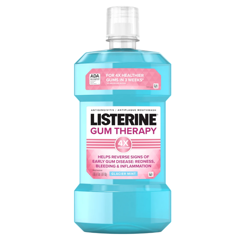 J&J Consumer Listerine Antiseptic Rinse Mouthwash Gum Therapy 500Ml6/Cs -35266 - BriteSources