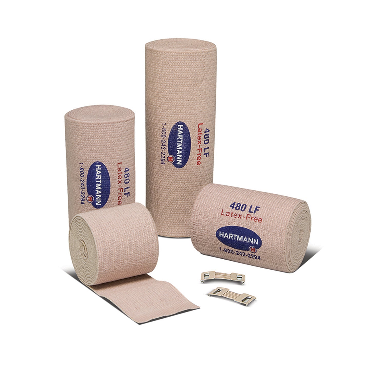 HARTMANN USA DELUXE® 480® LF ELASTIC BANDAGES BANDAGE ELAS REINFRD 4802X5YD 10/PK 6PK/CS