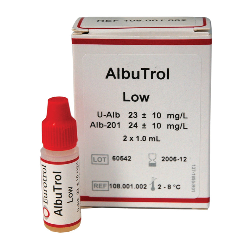 HEMOCUE EUROTROL® CONTROLS CONTROL EUROTROL ALBUTROL HIGHLEVEL 2VIALS/BX (DROP)