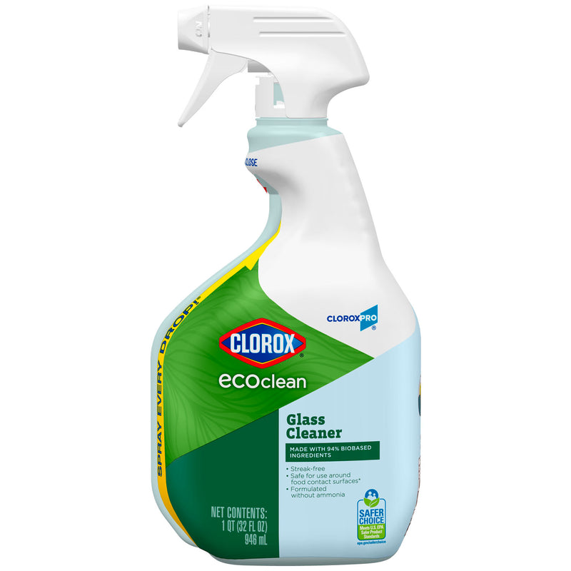 CLOROX ECOCLEAN™ GLASS CLEANER CLEANER GLASS ECOCLEAN 32OZ9/CS