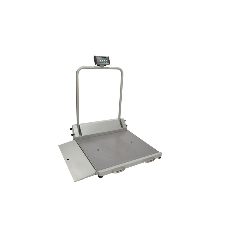 PELSTAR/HEALTH O METER PROFESSIONAL SCALE - DIGITAL WHEELCHAIR RAMP SCALES SCALE DIGITAL WHEELCHAIR RAILSRAMP 1000LB/454KG (DROP)