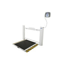 WHEELCHAIR SCALE, WALL-MOUNTED, FOLD-UP, ANTIMICROBIAL, LB/KG LOCKOUT, EVERLOCK, EMR CONNECTIVITY VIA PELSTAR WIRELESS TECHNOLOGY,, SOLD AS EACH PELST