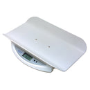 DIGITAL SCALE, PEDIATRIC, CAPACITY: 44 LB/20 KG, TRAY DIMENSIONS: 19¼" X 13" X 2 5/8", 0.6 LCD, DISPLAY READS IN POUNDS OR KILOGRA, SOLD AS EACH PELST