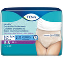 PROTECTIVE UNDERWEAR, MEN, LARGE, 45" - 58" HIP SIZE, GREY, 18/PK, 4 PK/CS, SOLD AS CASE ESSITY 10001246