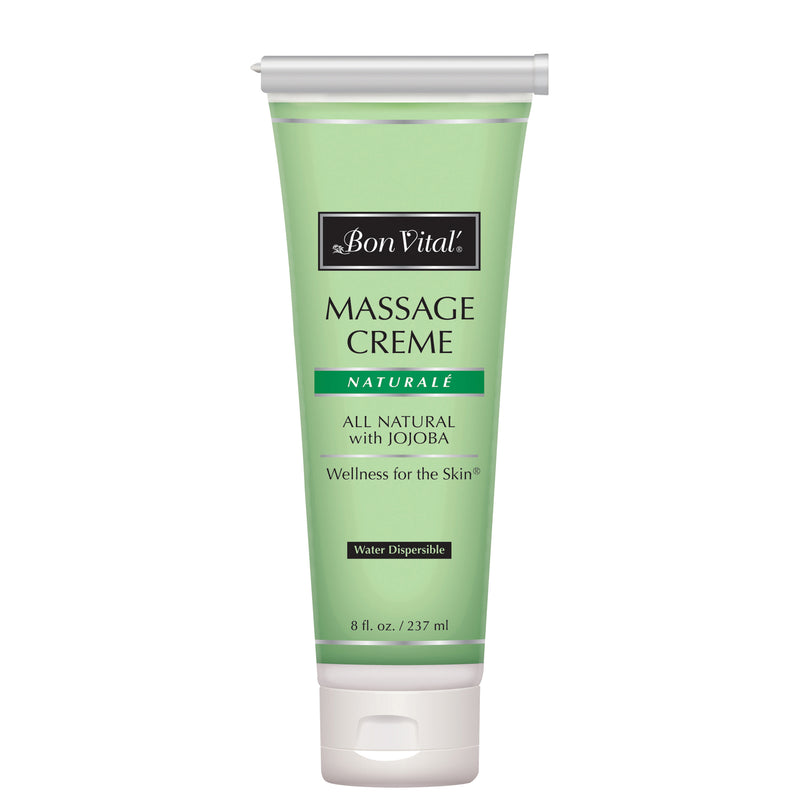 NATURALE' MASSAGE CREME, 8 OZ REFILLABLE JAR, 12/CS, SOLD AS CASE HYGENIC/THERABAND 10000772