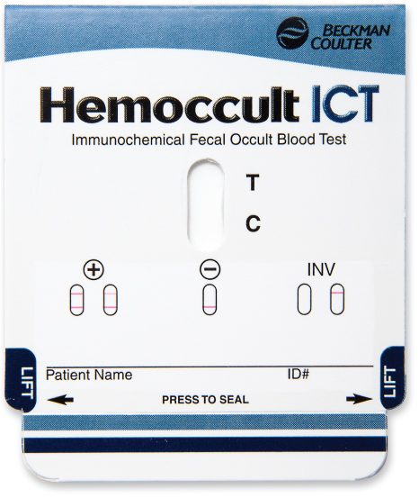 Hemocue Hemoccult Ict 2-Day Patient Screening Kit Patient Screening Kit Cancer2-Day 50Tst/Bx -395261A