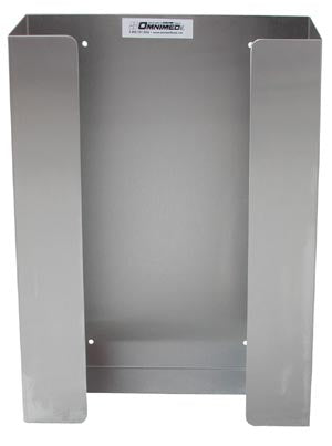 DOUBLE GLOVE BOX HOLDER, STAINLESS STEEL, 11"W X 11"H X 4"D, 2/PK, SOLD AS EACH OMNIMED, 94