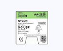 9/0 NYLON SUTURE, BLACK MONO, 2½"/6.5CM, DRM5, 5MM 3/8 CIRCLE, 12/BX, SOLD AS BOX SURGICAL 71