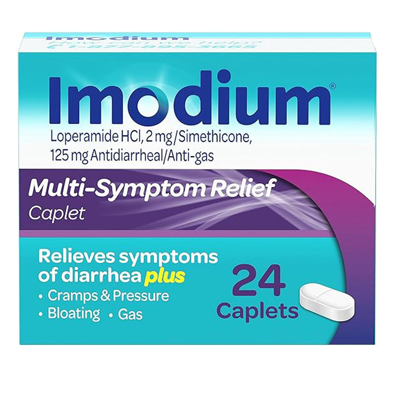 Imodium, Cap Multi-Symptom Relief 2Mg/125Mg (18/Bx), Sold As 18/Box J 50580033818