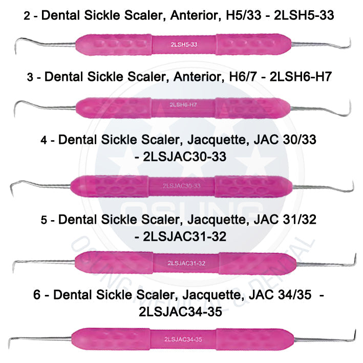 Dental Scaler Comfort Choice Edition with Cassette 5 pcs - Osung USA