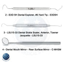 Dental Tarter and Plaque Removing Instrument Kit - C-1041 - Osung USA