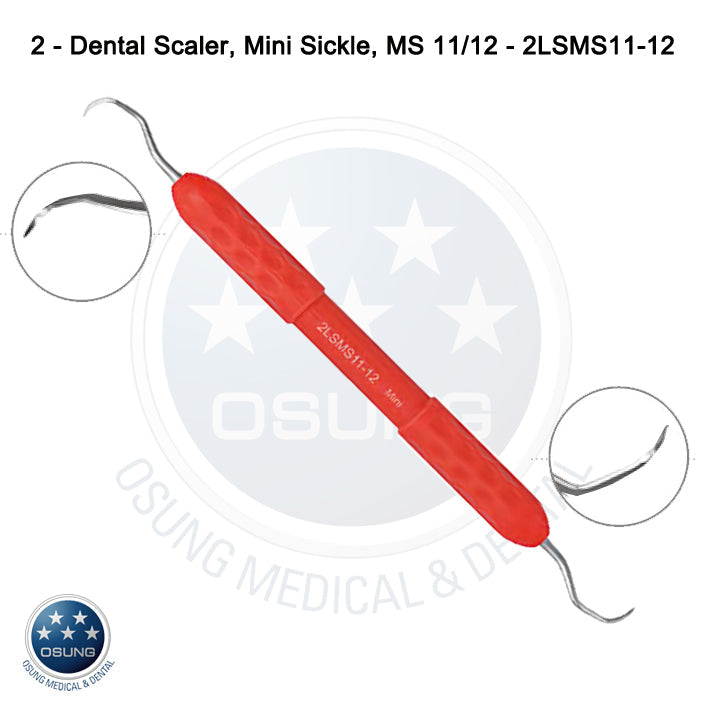 Dental Micro Scaler SMS11-12 Comfort Edition With Cassette 5 Pcs - Osung USA