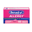 J&J Benadryl Allergy Ultratab Tablets Allergy Ultratab 120Ct 12/Cs -17060 - BriteSources