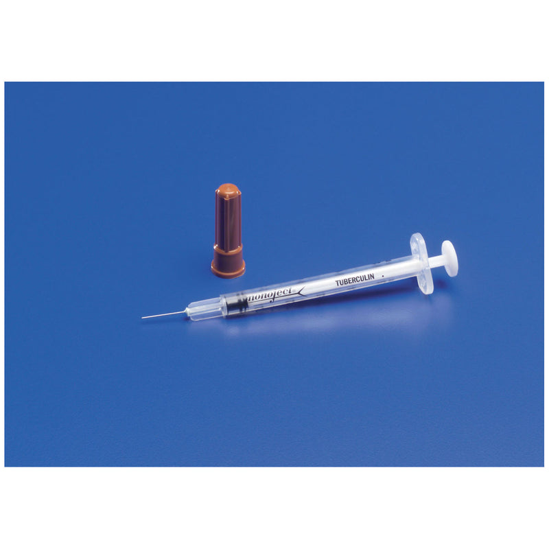 TB SYRINGE, 1ML, 26G X 3/8" DET NEEDLE, 100/BX, 5 BX/CS, SOLD AS CASE CARDINAL 261