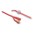COUDE FOLEY CATHETER, 30CC, 2-WAY, AMBER LATEX, 18FR, 17"L, 12/CTN, SOLD AS CARTON CARDINAL 261