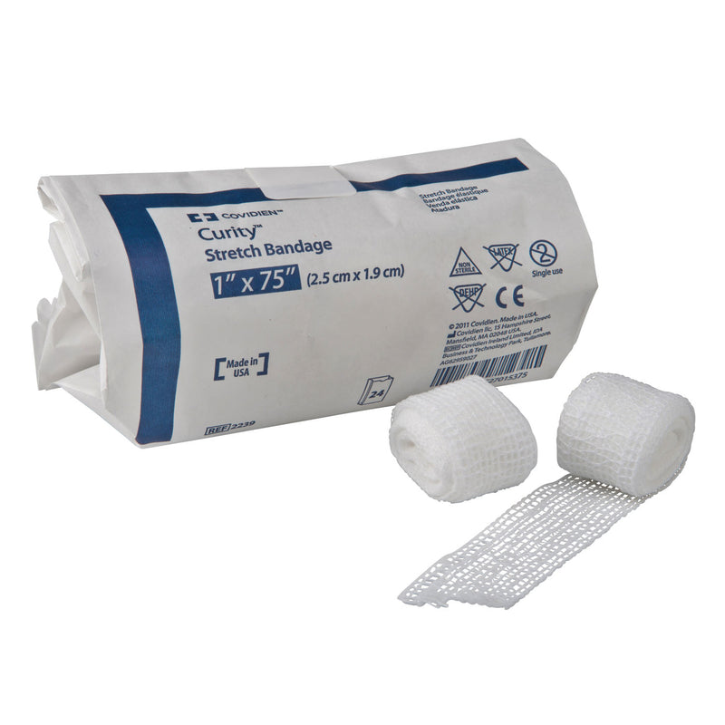 STRETCH BANDAGE, NON-STERILE, 2" X 75", 12/BG, 8 BG/CS, SOLD AS CASE CARDINAL 261