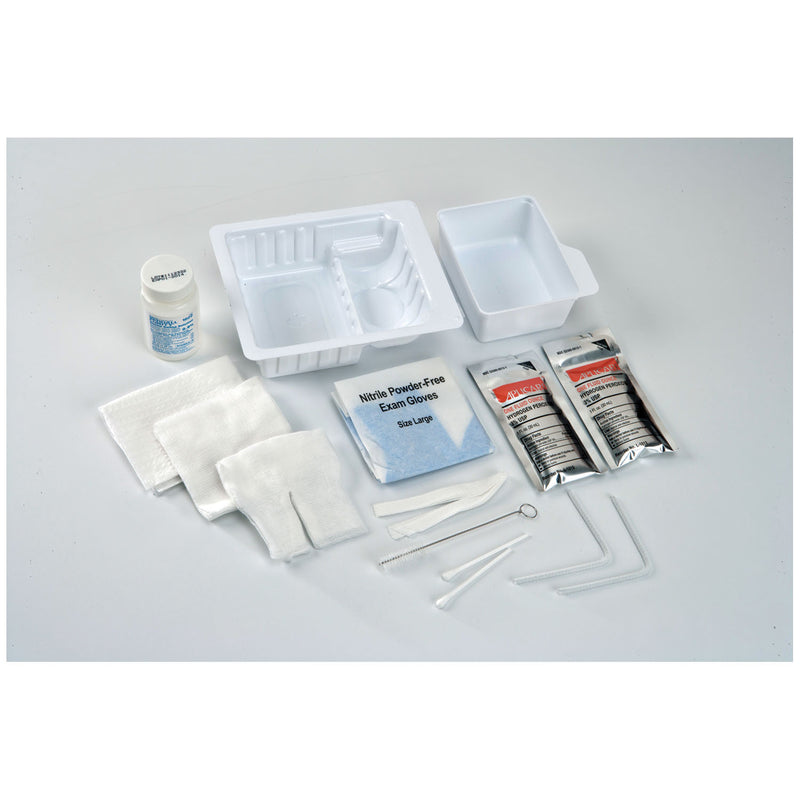 STANDARD TRACH CARE TRAY, HYDROGEN PEROXIDE, 20 TRAYS/CS, SOLD AS CASE CARDINAL 261