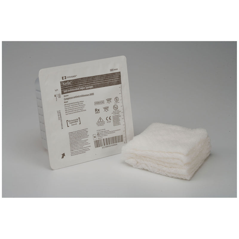 SPONGES, 6" X 6¾", MEDIUM, STERILE 10S IN PLASTIC POUCH PACKAGE, 480/CS, SOLD AS CASE CARDINAL 261