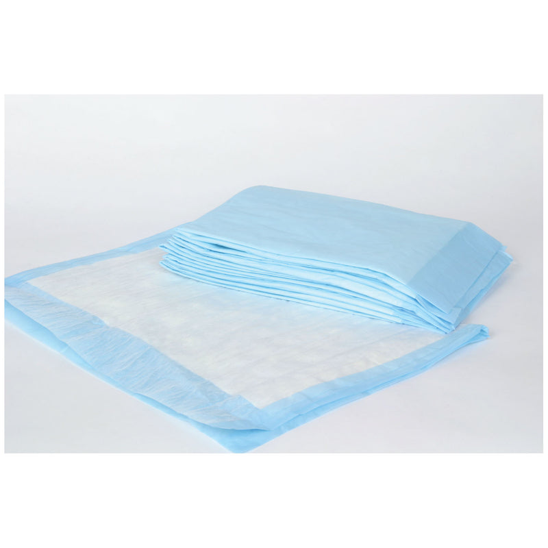 CARDINAL HEALTH FLUFF UNDERPADS UNDERPAD 23X24 FLUFF LT BLU10/BG 20BG/CS