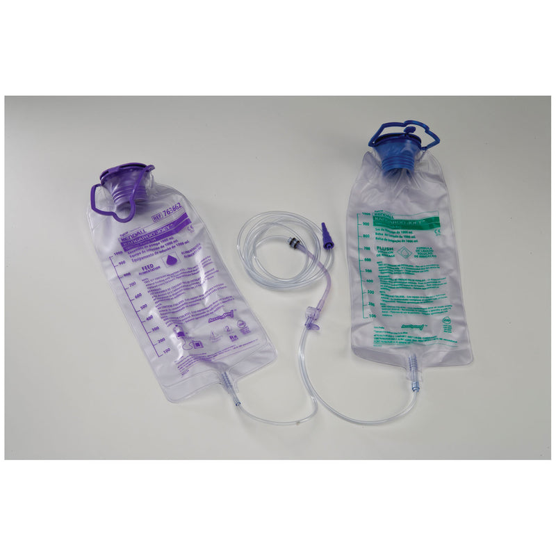 CARDINAL HEALTH KANGAROO ePUMP & JOEY ENTERAL FEEDING PUMP SET MBO-SPIKE SAFETY SCREW W/FLUSH BAG1000ML JOEY PUMP 30/CS