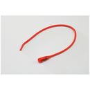 URETHRAL RED RUBBER CATHETER, 22FR, 12"L, 12/CTN, SOLD AS CARTON CARDINAL 261