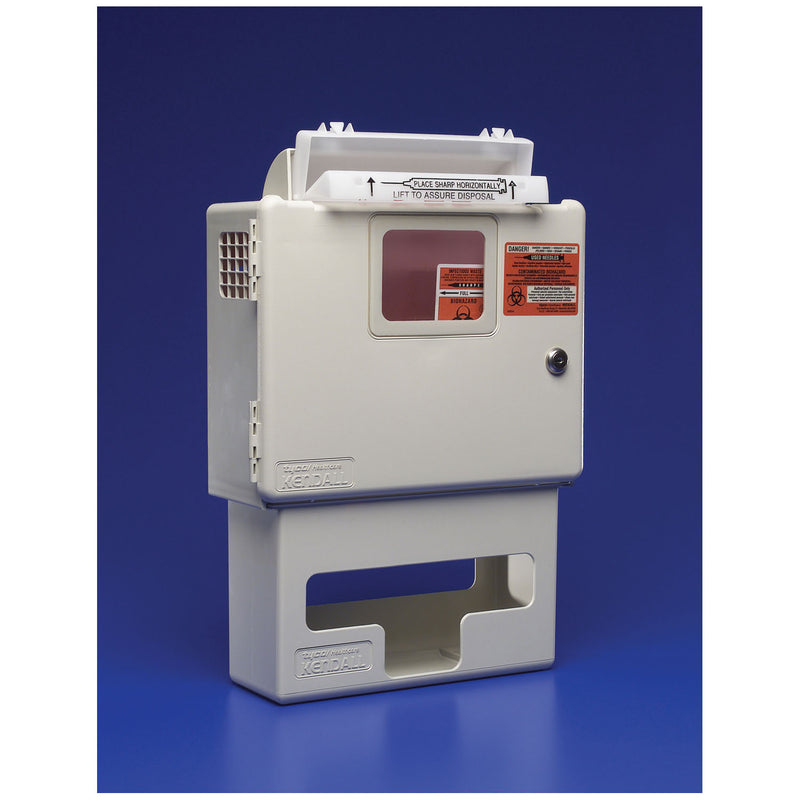 SHARPSTAR CONTAINER , WALL ENCLOSURE & GLOVE DISPENSER, 1/CS, SOLD AS CASE CARDINAL 261