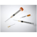 ENDODONTIC IRRIGATION SYRINGE, NEEDLE, LUER LOCK, 23G X 1¼ , ORANGE, STERILE, 100/BX, 10 BX/CS, SOLD AS CASE CARDINAL 261