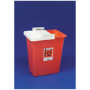 CONTAINER, 12 GAL RED, SEALING, GASKET HINGED LID, 10/CS, SOLD AS CASE CARDINAL 261