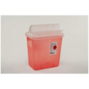 SHARPS CONTAINER, 2 GAL, LID, RED, 12¾"H X 7¼"D X 10½"W, 20/CS, SOLD AS CASE CARDINAL 261