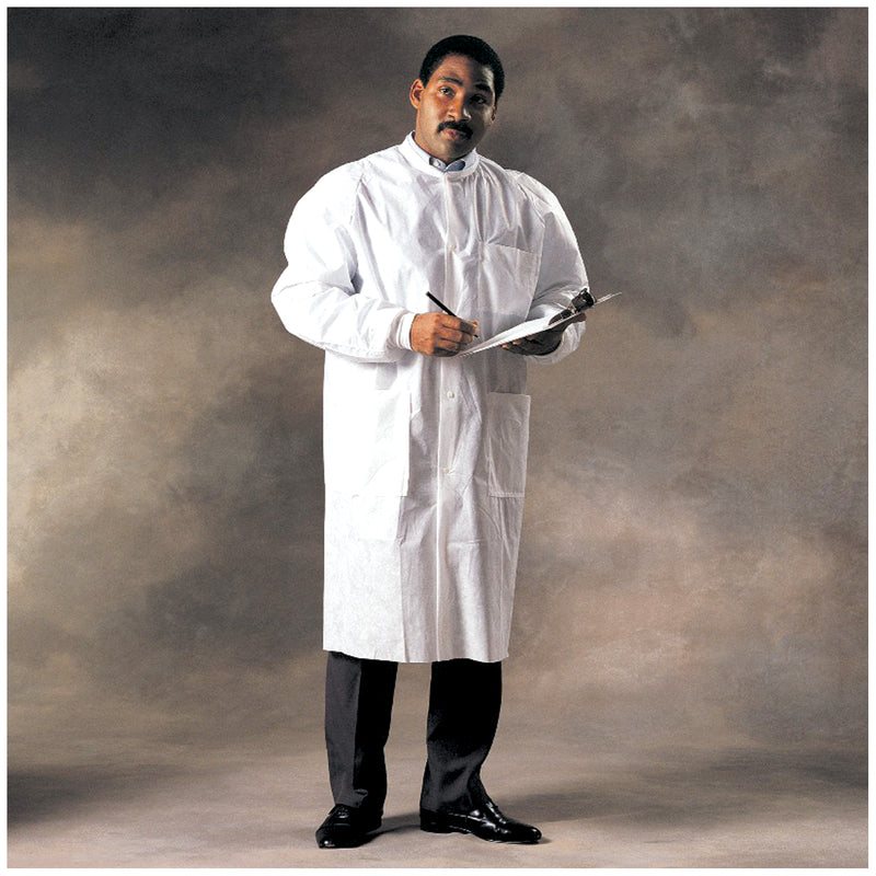 LAB COAT, BLUE, SMALL, 25/CS, SOLD AS CASE O&M 10000979