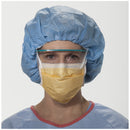 FLUIDSHIELD® FOG-FREE PROCEDURE MASK WITH EARLOOPS, LEVEL 3, ORANGE, 40/PKG, 10 PKG/CS, SOLD AS CASE O&M 10000979