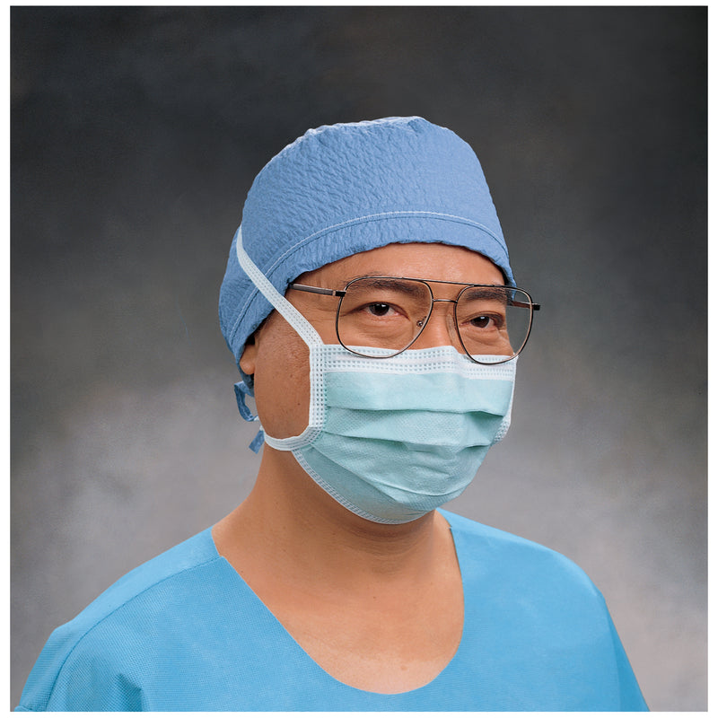 COVER MAX SURGICAL CAP, UNIVERSAL SIZE, BLUE, 100/PK, 3 PK/CS, SOLD AS CASE O&M 10000979
